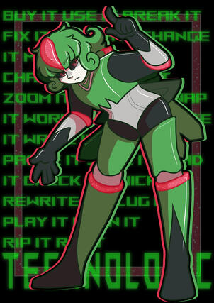 Artfight Attack- Macaronslurpee&#39;s &quot;RAM&quot;